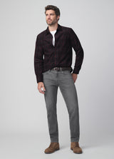 Joe's Jeans Mens Straight Leg Denim Pants in Medium Grey