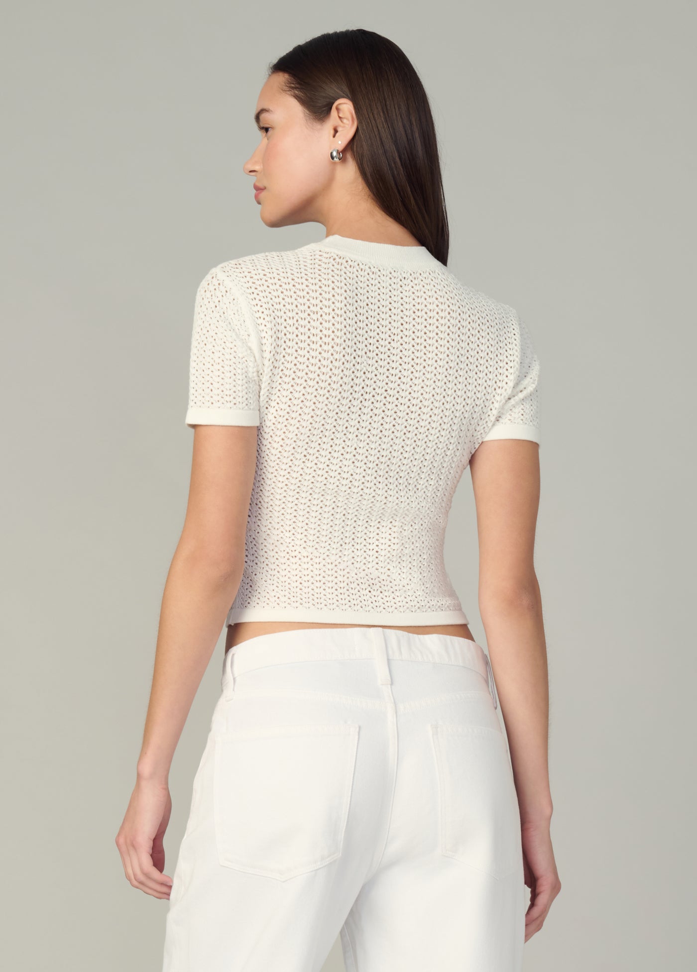Joe's Jeans ★ かぎ針編み ベビー Tシャツ THE CROCHET BABY TEE – Joe's® Jeans