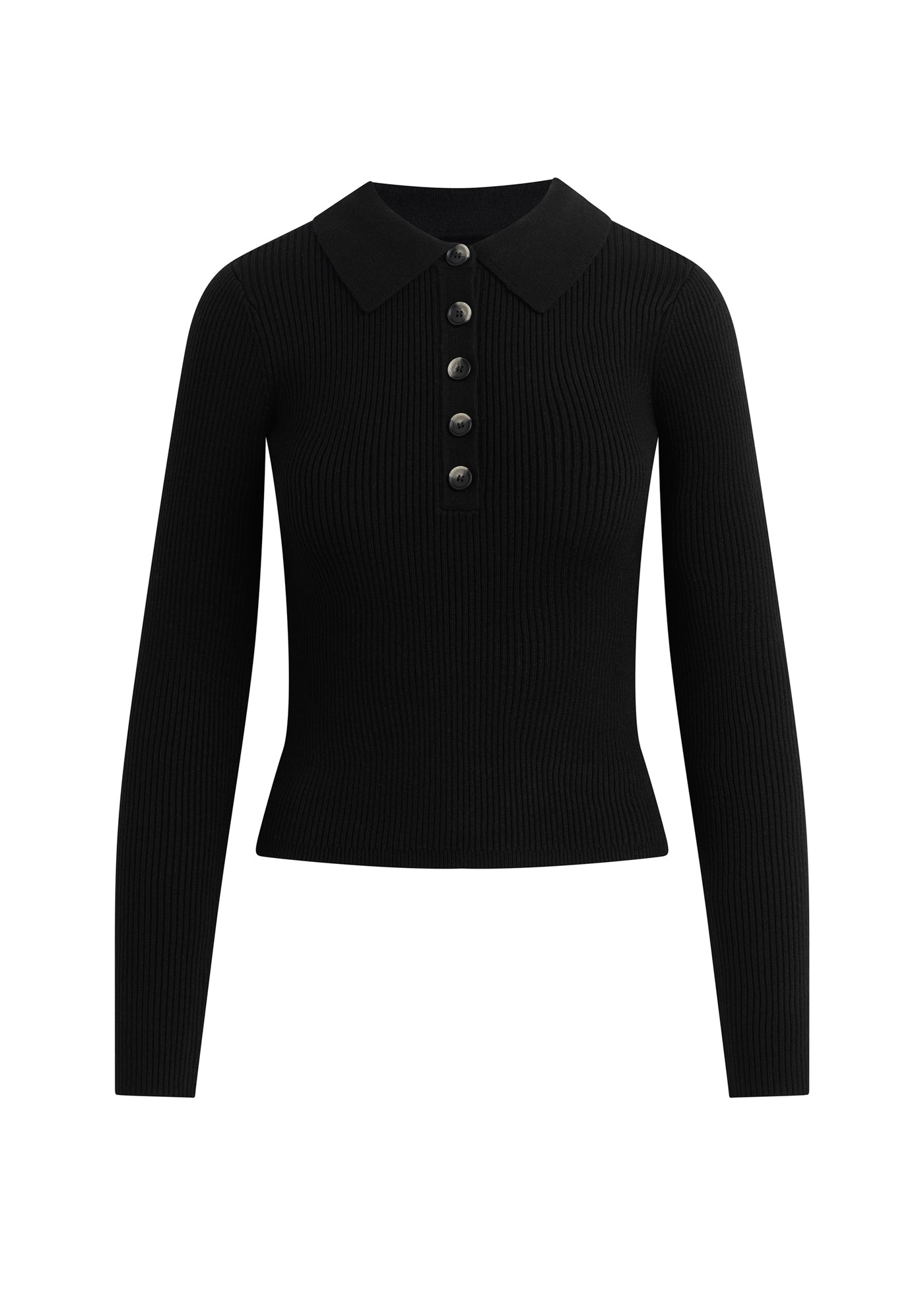 トップス OLDJOE&CO Linen Black Knit polo OLDJOE&CO Linen Black Knit polo Premium Ribbed Polo | Old Money