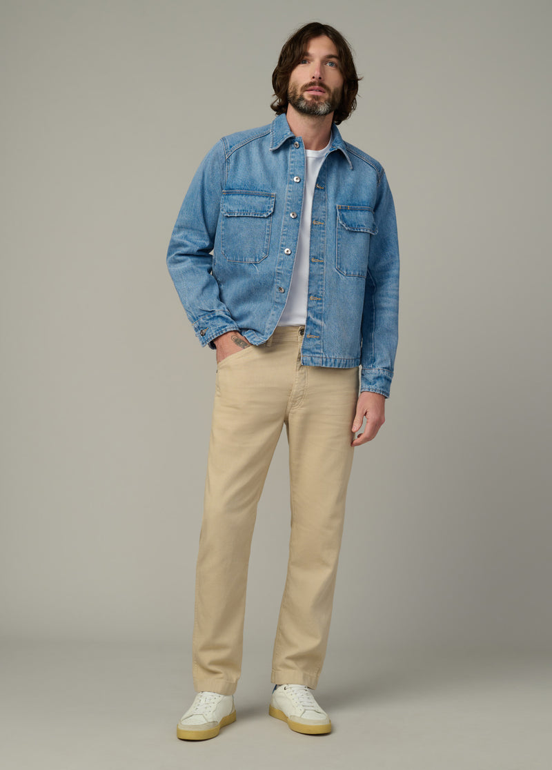 denim jacket with dress pants The Airborne | Deputy, M Dresses 1X-3X Solid Walnut Dresser - this timeless piece features Size:XS | Black Onyx