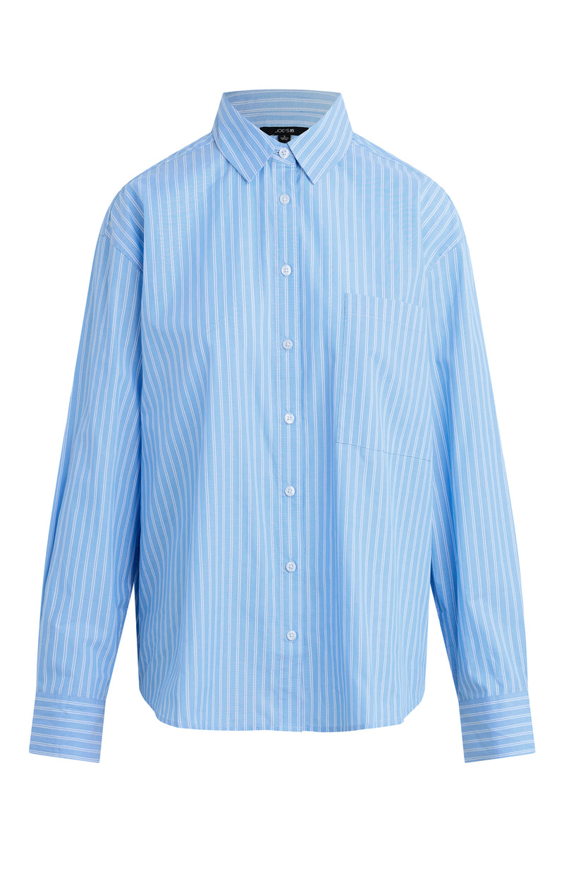 SKY BLUE WHITE STRIPE