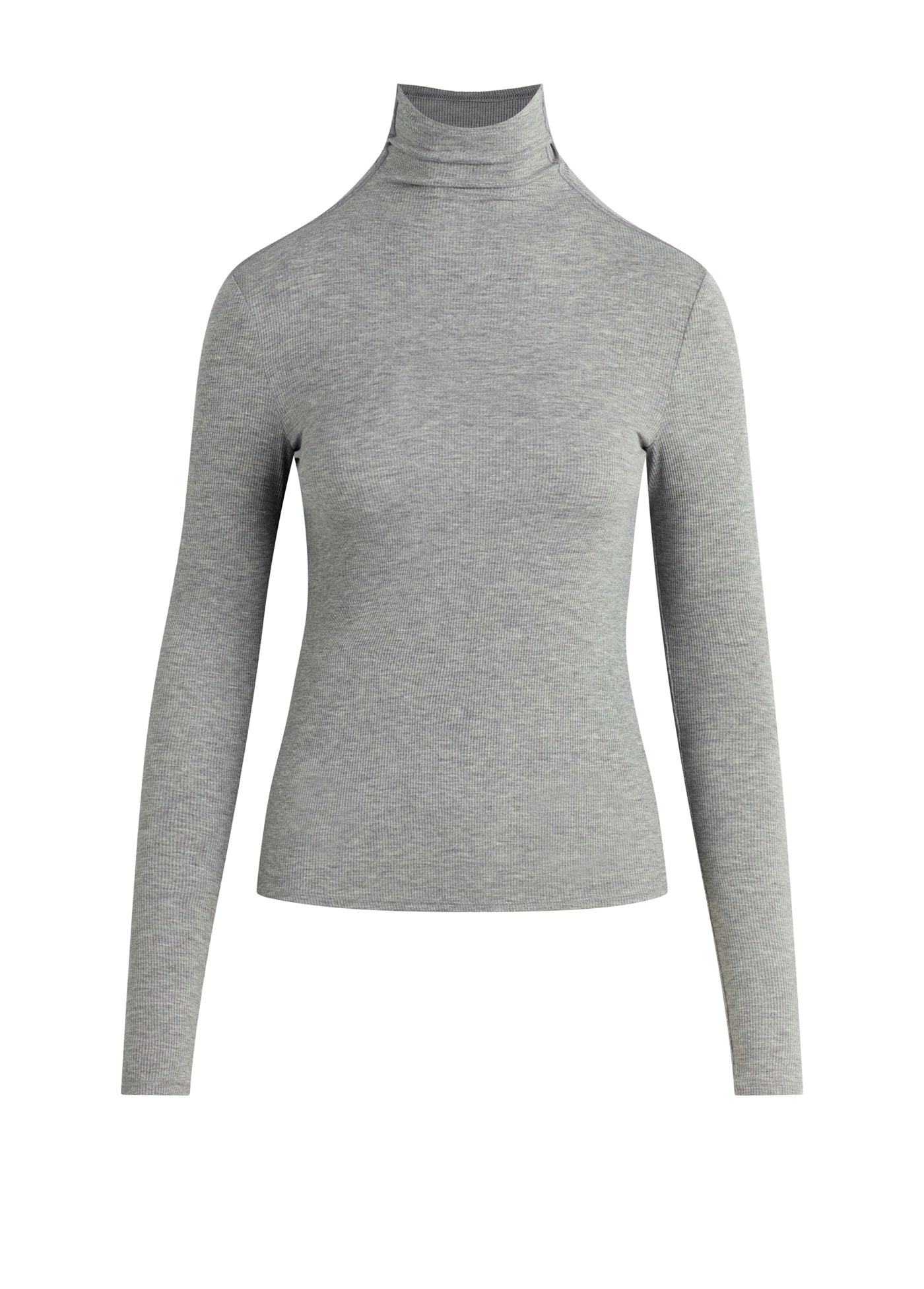 Tony Long Sleeve Top Heather Grey | Comfortable women's Tops