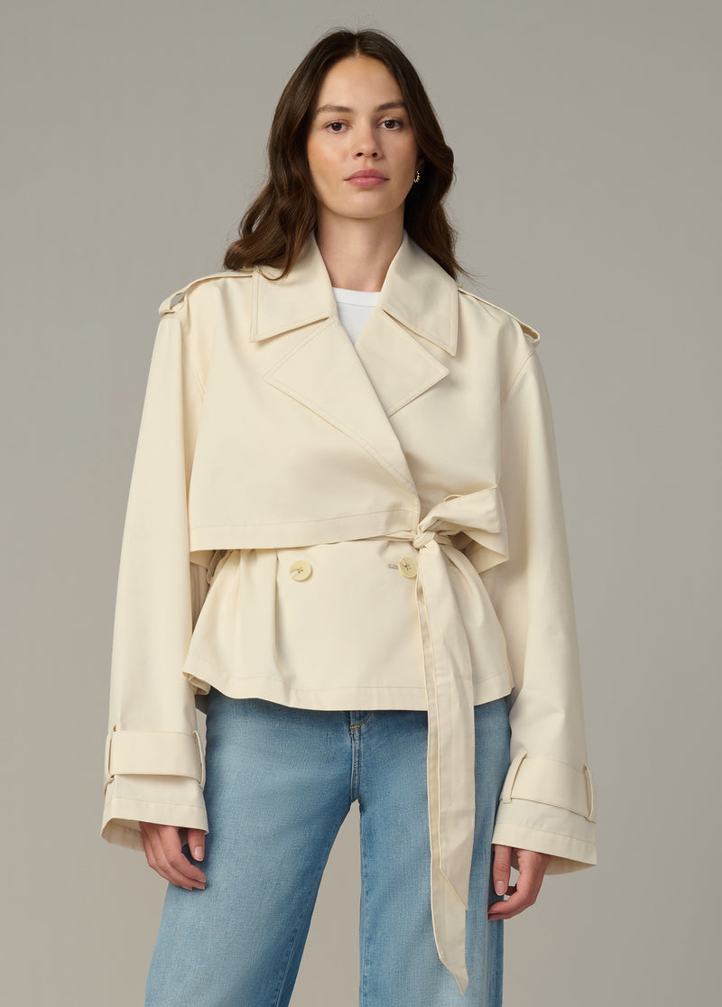 ジャケット・アウター SENEE waist belt trench jacket 251TP2661_12145_04?quality=