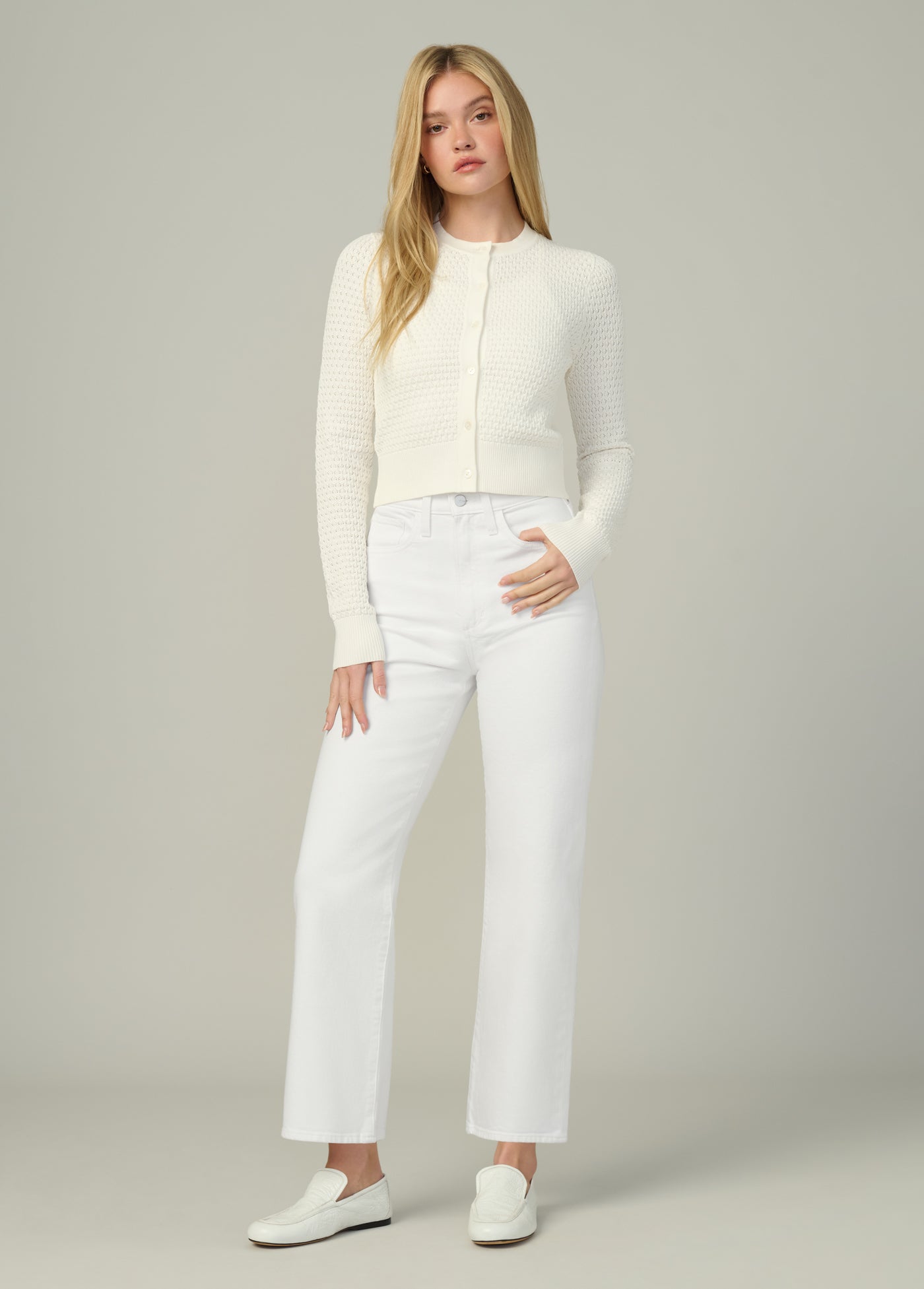 SALE‼️【新品】 JEANS ホワイト/トリコロール 44 THE MARGOT CROP – Joe's® Jeans