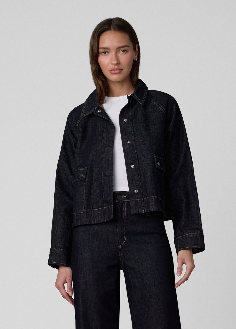 ジャケット・アウター PERIOD FEATURES Hand Painted Swing Top THE PATCH POCKET SWING JACKET – Joe's® Jeans