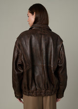 BROWN DISTRESSED