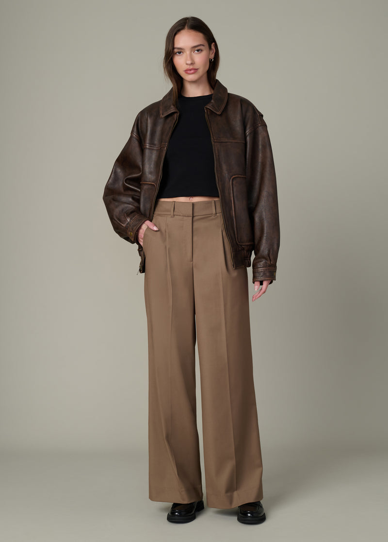 BROWN DISTRESSED
