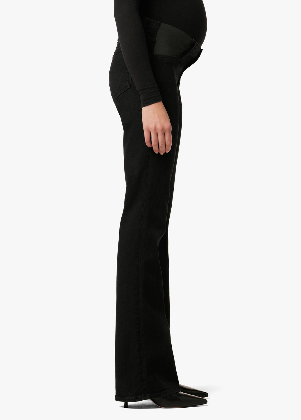 Maternity Clothing Plus Size Bootcut Maternity Jeans THE ICON