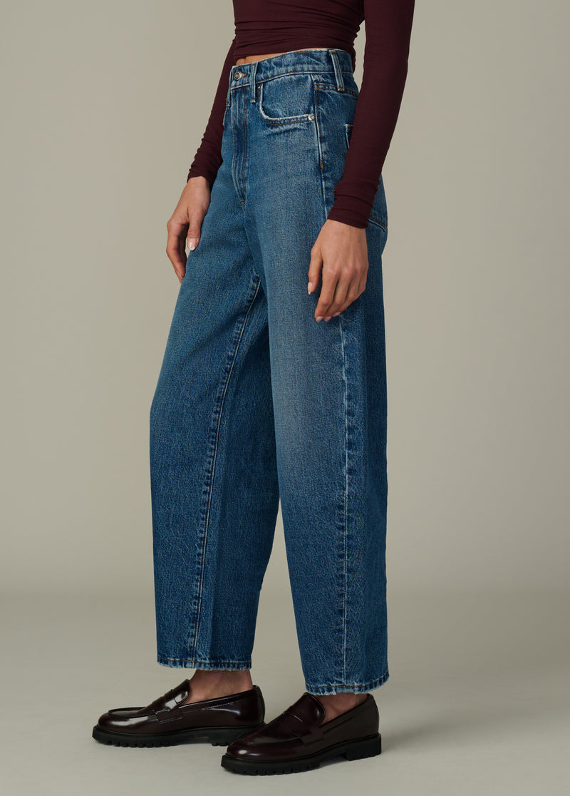 (取寄) ジョーズジーンズ レディース ザ ビリー バレル Joe's Jeans women The Billie Barrel Ephermal Billie Barrel Jeans | High Rise Full-Length Barrel Leg Denim