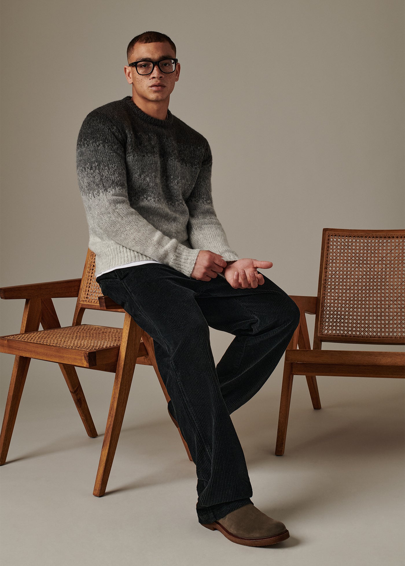 RELAXED CORD TROUSER 32