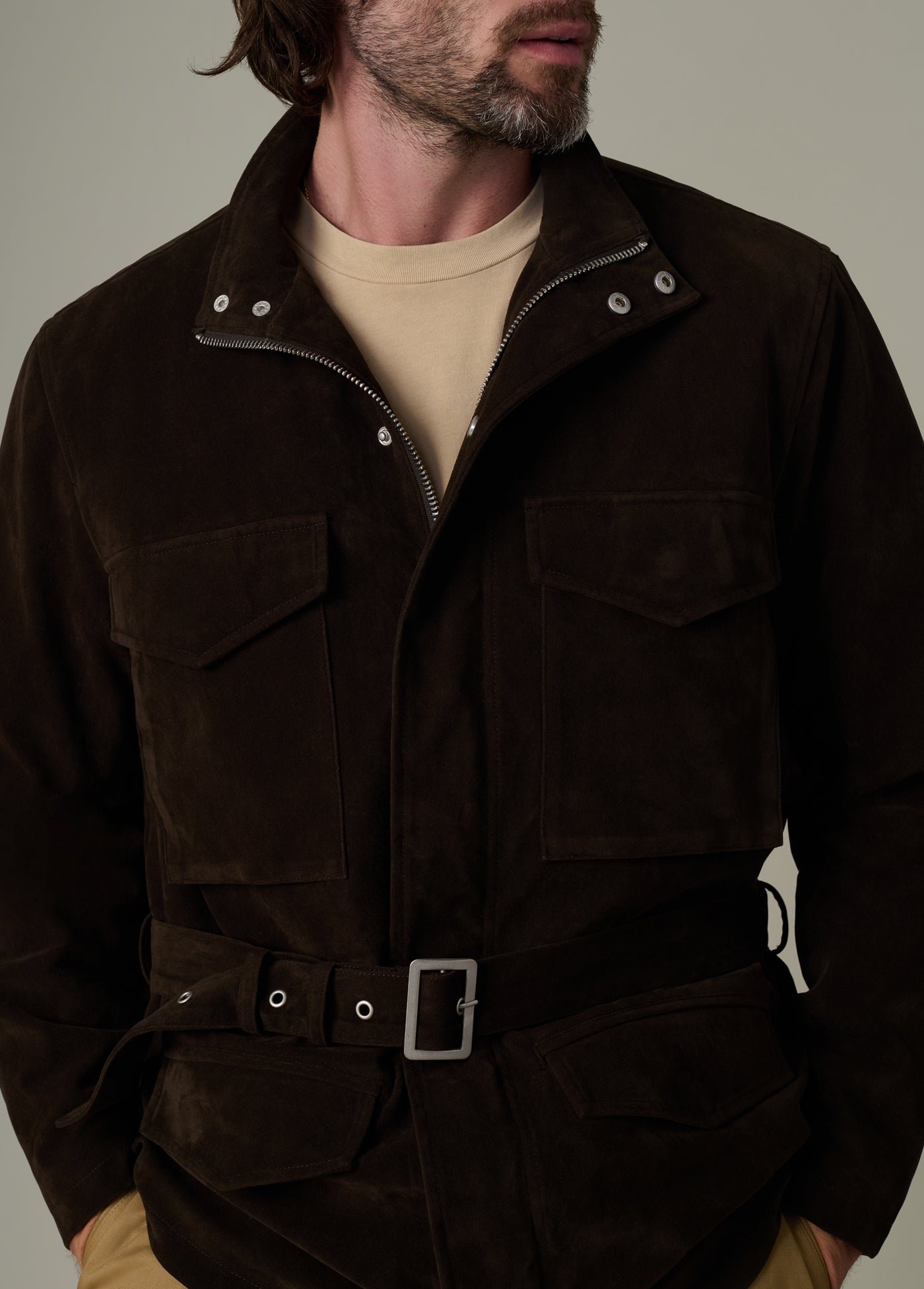 Faux Suede M16 Chocolate Jacket | men's Jackets – Joe's® Jeans