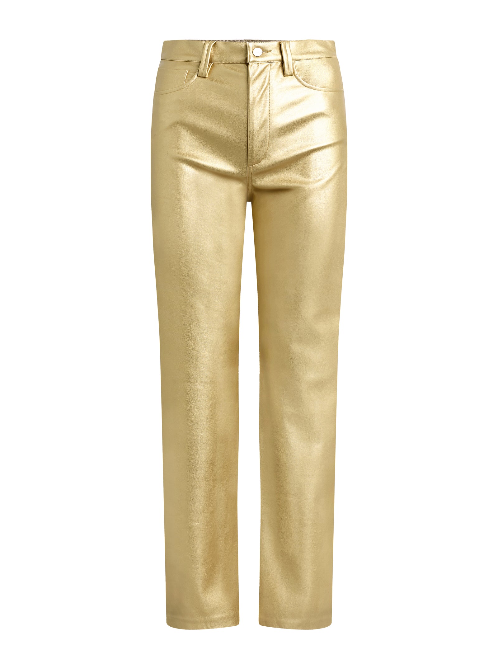 Metallic gold jeans 2025