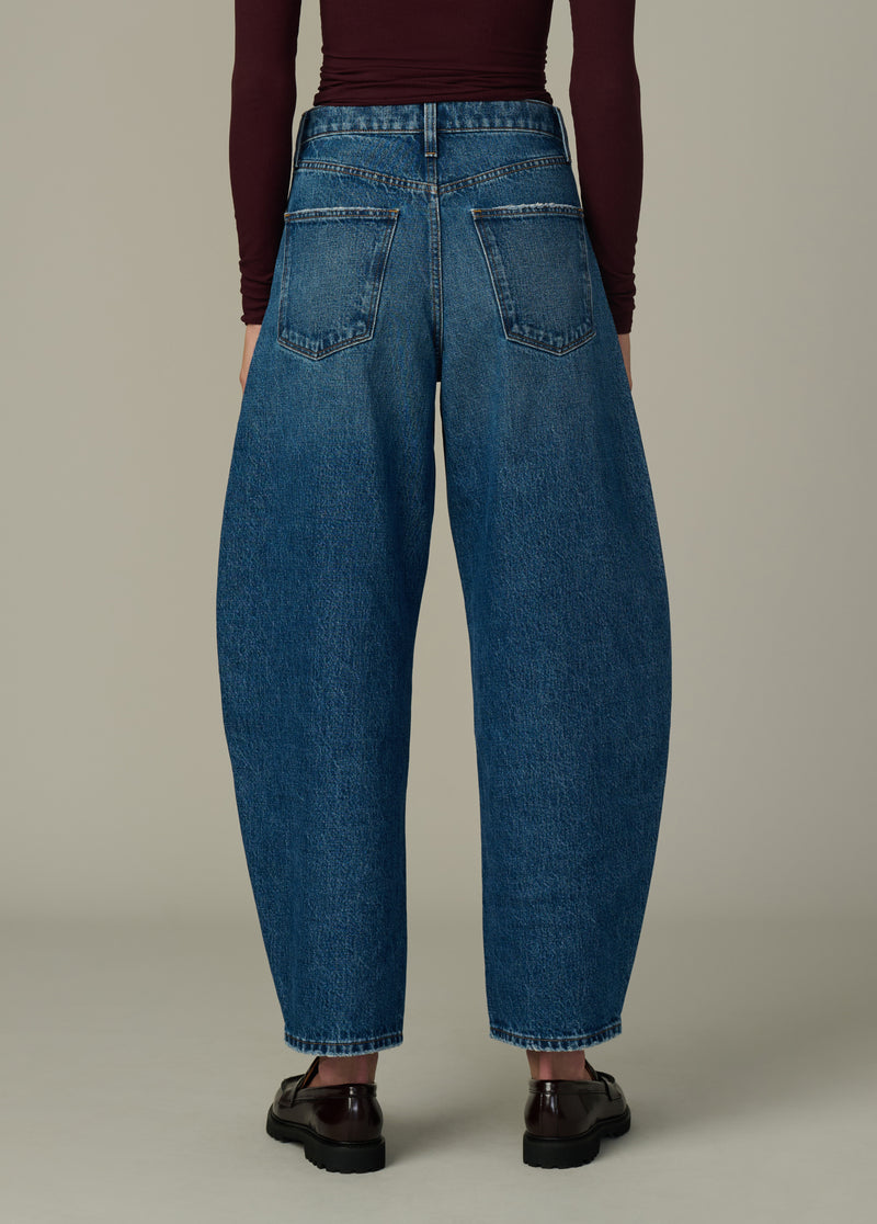 Billie Barrel Jeans | High Rise Full-Length Barrel Leg Denim