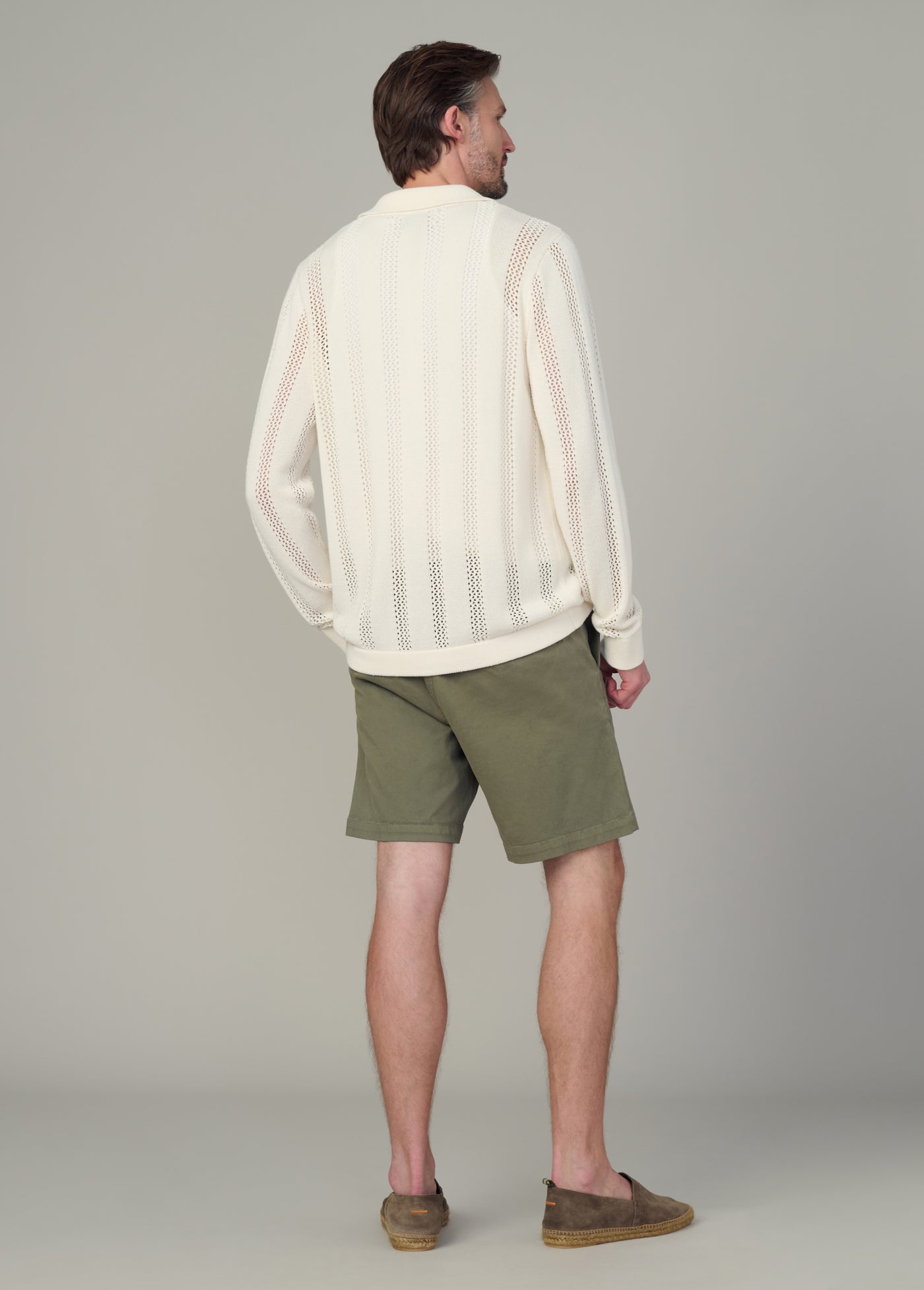 新品 2022SS JOICEADDED seamless cardigan JDY 3/4 sleeve cropped eyelet cardigan in light sage | ASOS