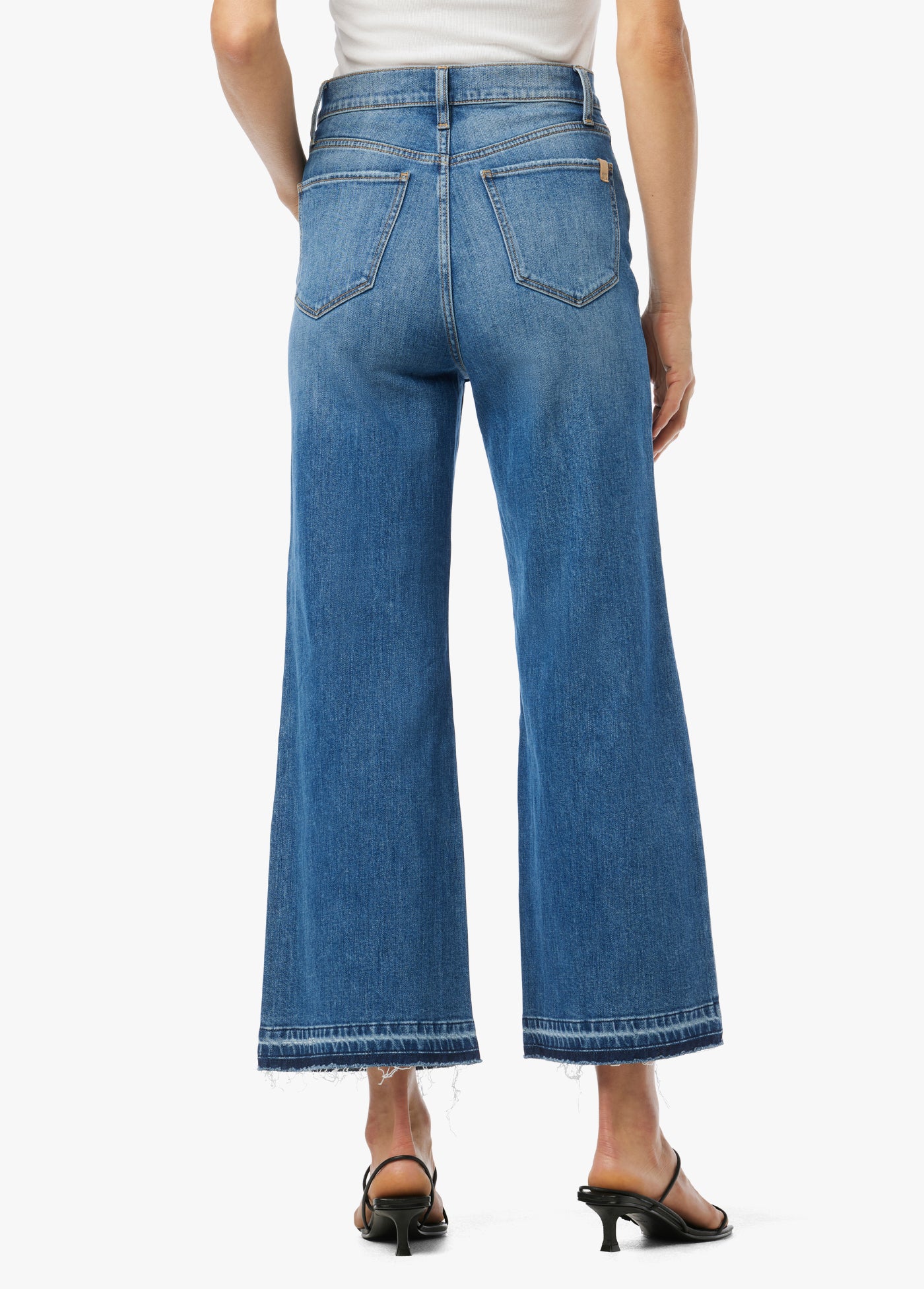 【Anyone more】Miya Black Blue Wash Denim Wide Pants THE MIA – Joe's® Jeans