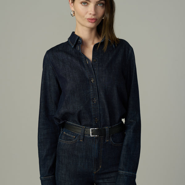 売れ筋商品|||ポエティックジャスティス カットソー トップス レディース Plus Size Fishtail Tencel Denim High-Low Wrap Shirt Indigo 71q-Ih8OLqL._UY1000_.jpg