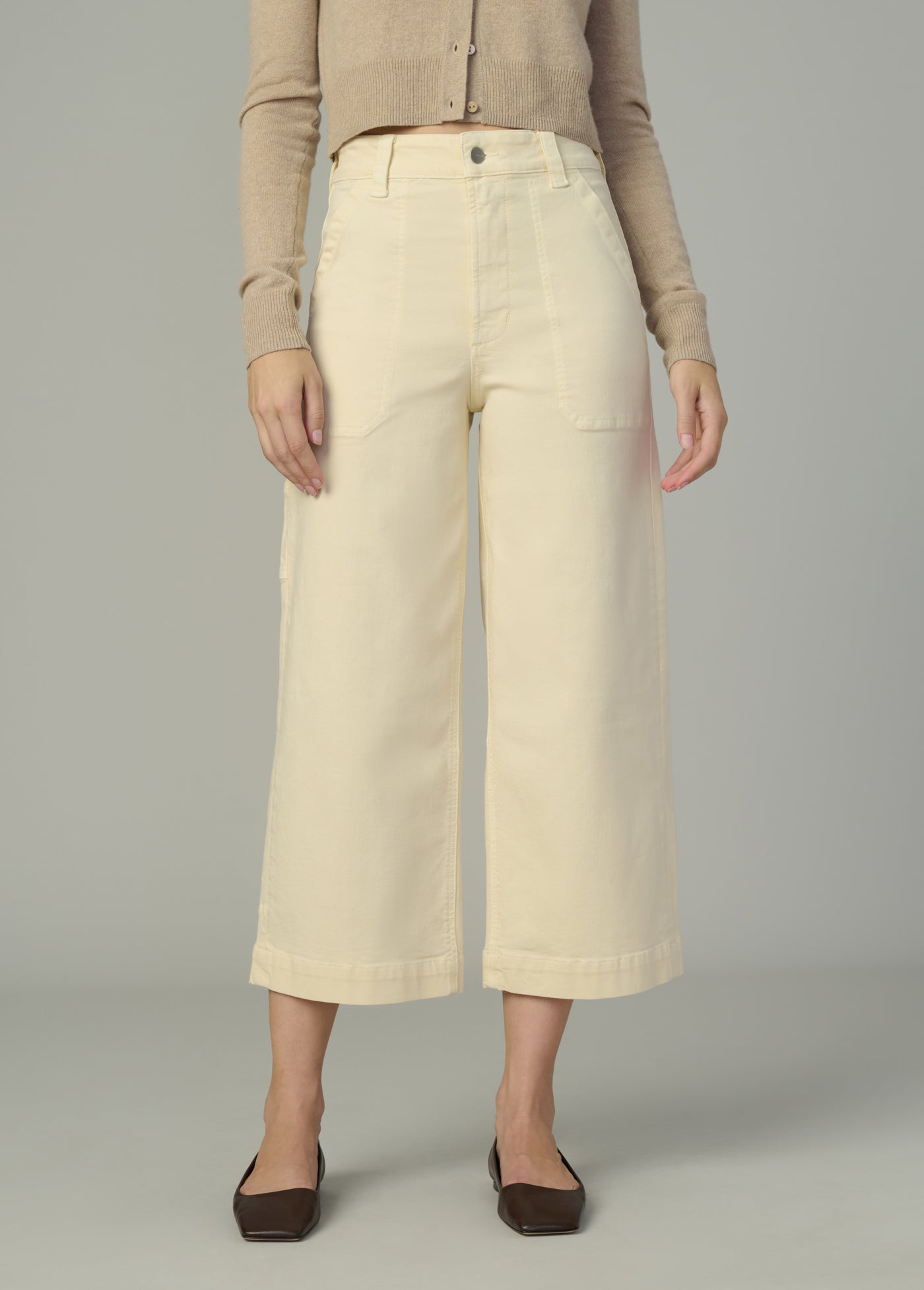THE CHLOE UTILITY WIDE LEG CROP – Joe's® Jeans