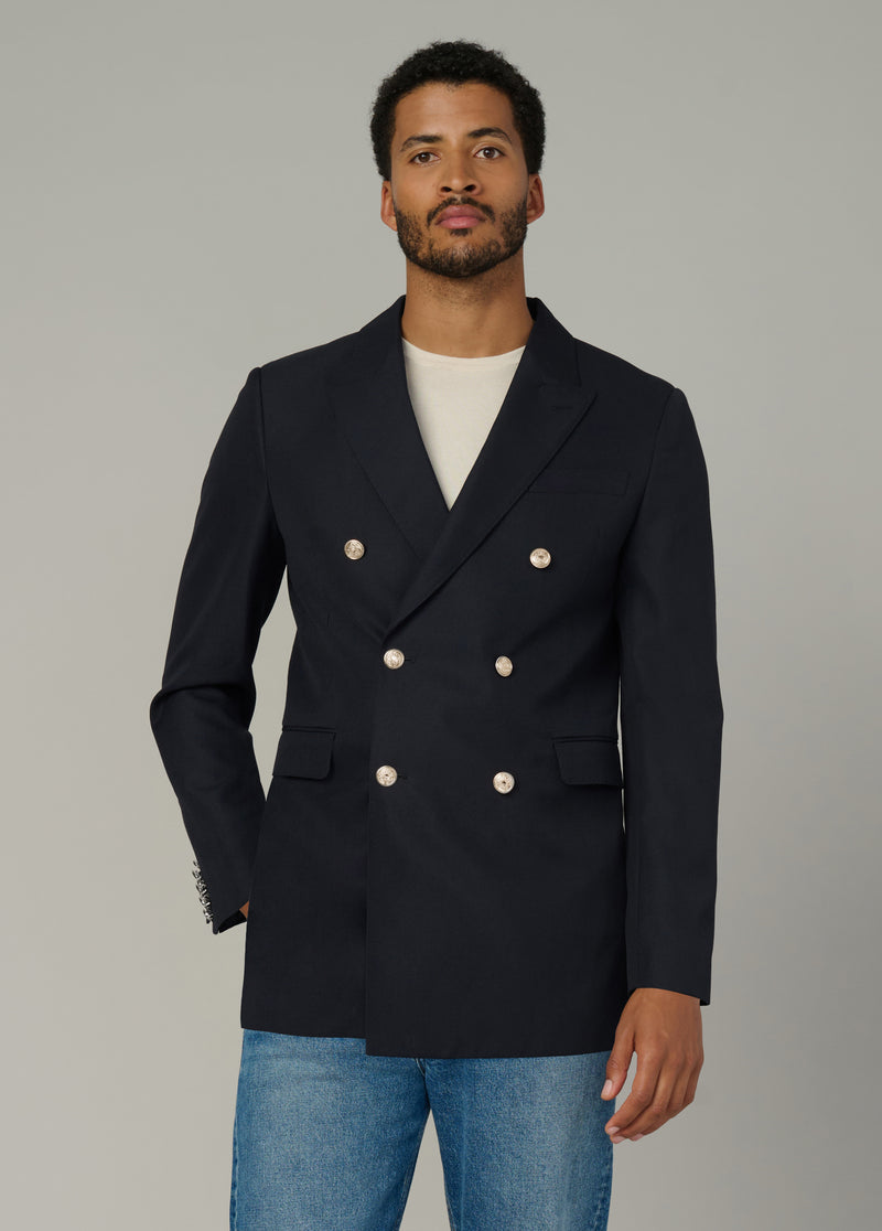 Double Breasted Blazer True Navy | men's Blazers – Joe's® Jeans
