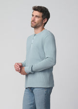 Joe's Jeans Mens Basic Knit Long Sleeve in Light Pastel Blue