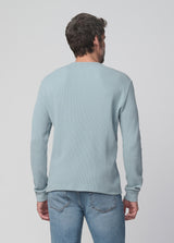 Joe's Jeans Mens Basic Knit Long Sleeve in Light Pastel Blue
