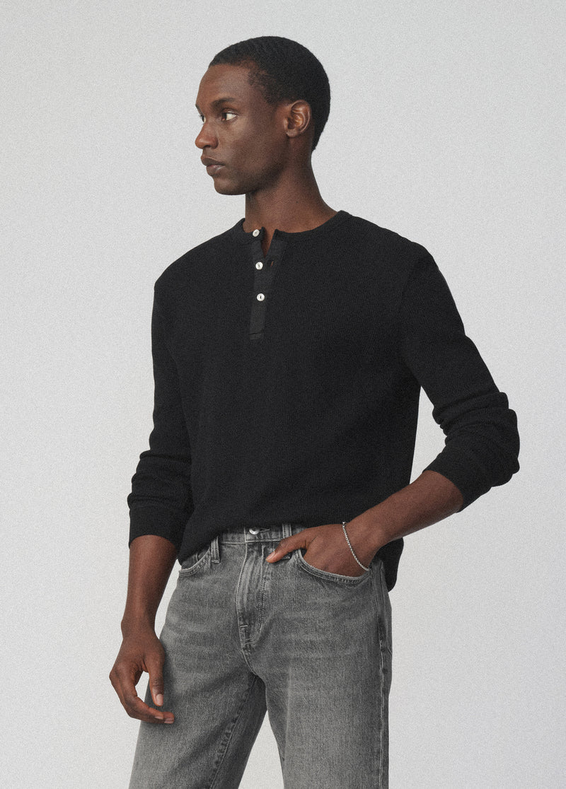 LONG SLEEVE HENLEY WAFFLE TEE – Joe's® Jeans
