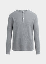 Joe's Jeans Mens Basic Knit Long Sleeve in Light Pastel Grey
