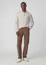 MERINO POLO SWEATER