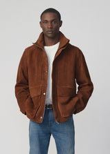 SUEDE MODERN TRAVEL JACKET