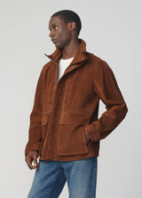 SUEDE MODERN TRAVEL JACKET