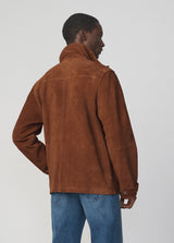 SUEDE MODERN TRAVEL JACKET