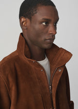 SUEDE MODERN TRAVEL JACKET