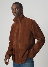SUEDE MODERN TRAVEL JACKET