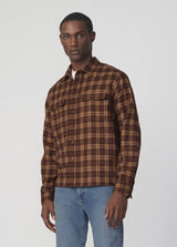 PLAID DOUBLE FLAP POCKET SHIRT