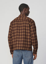 PLAID DOUBLE FLAP POCKET SHIRT