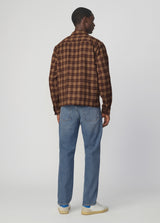 PLAID DOUBLE FLAP POCKET SHIRT