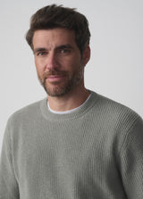 Joe's Jeans Mens PullOver Sweaters in Light Pastel Grey