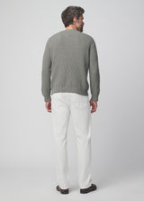 Joe's Jeans Mens PullOver Sweaters in Light Pastel Grey