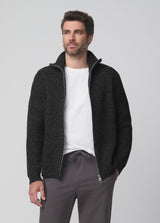 Joe's Jeans Mens Cardigan Sweaters in Dark Grey