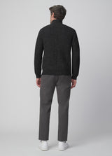 Joe's Jeans Mens Cardigan Sweaters in Dark Grey