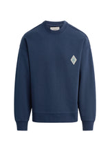 EMBROIDERY CHEST PATCH SWEATSHIRT