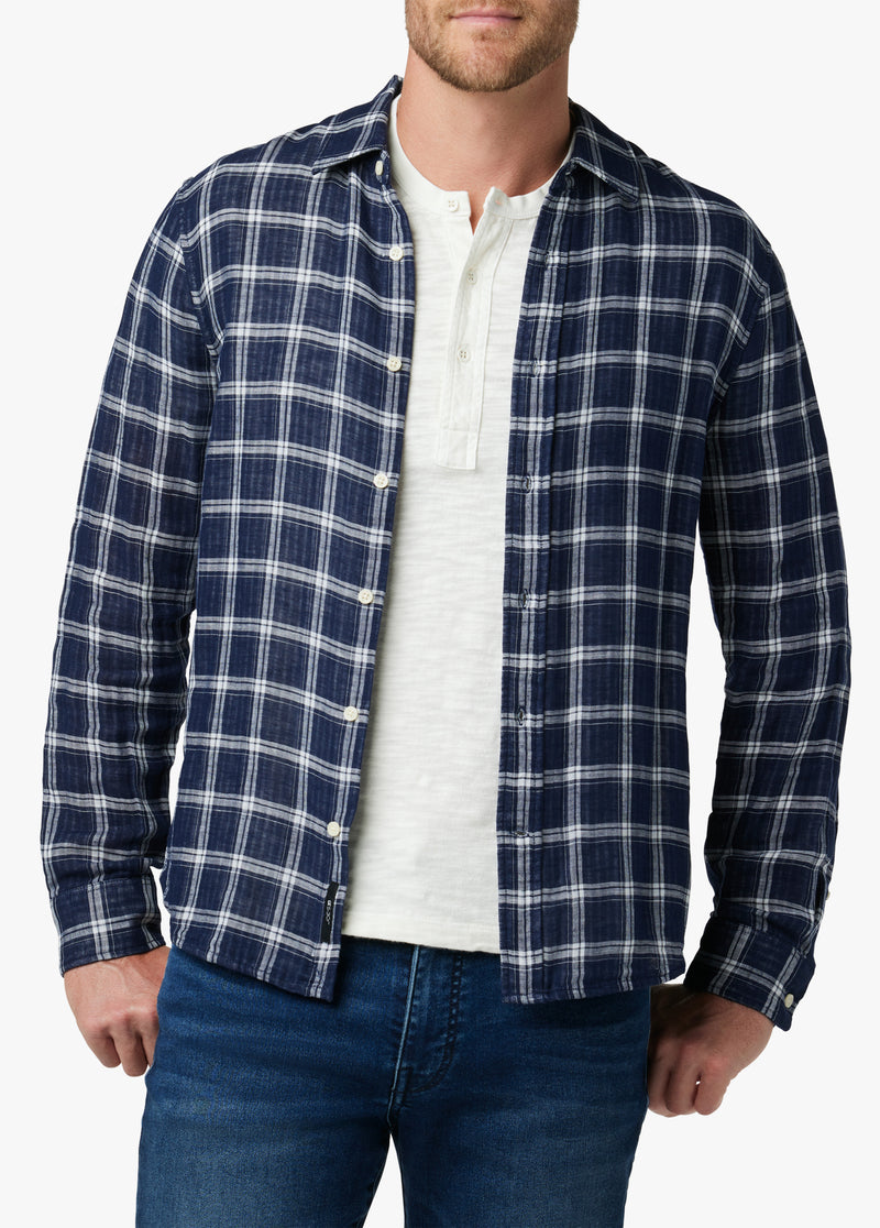 TRUE NAVY PLAID