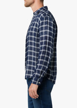 TRUE NAVY PLAID