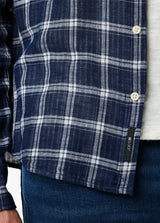 TRUE NAVY PLAID