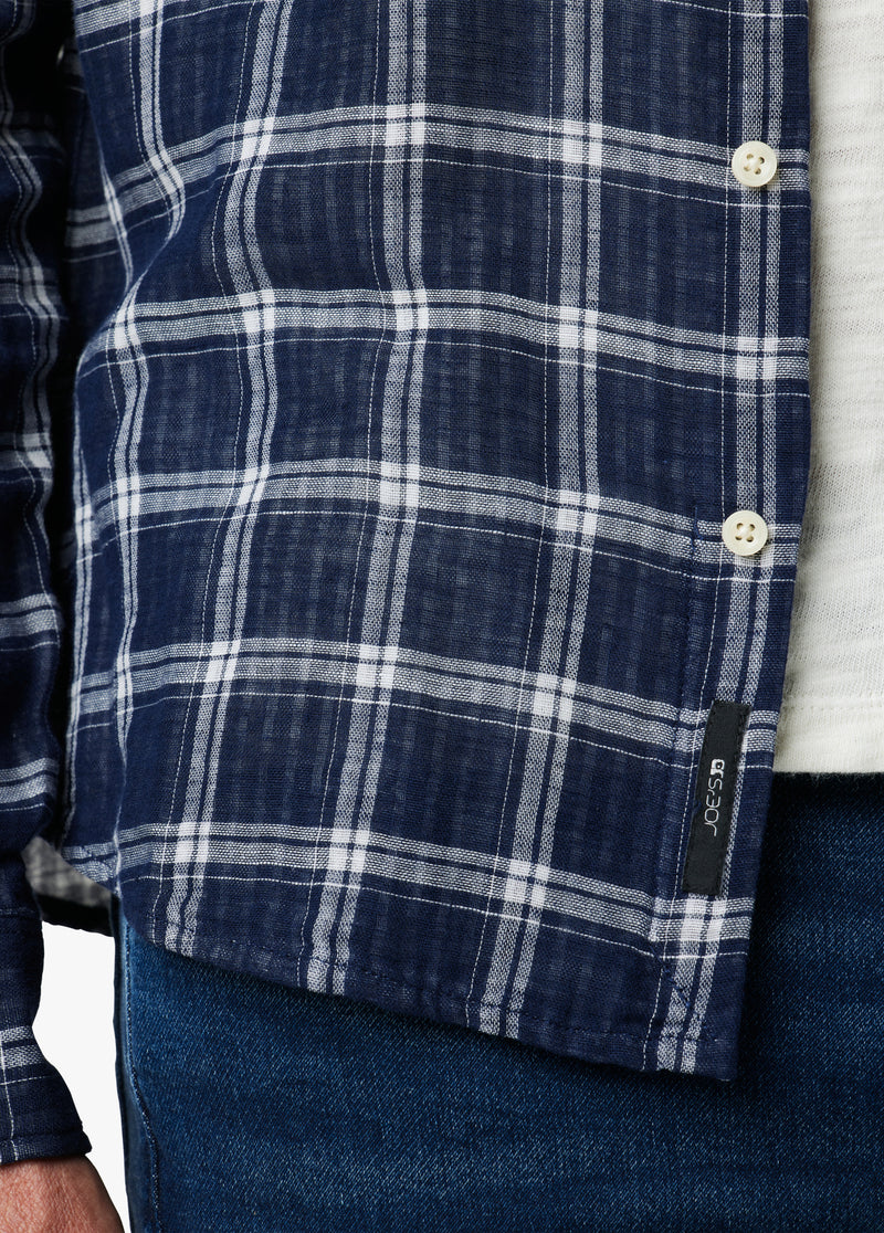 TRUE NAVY PLAID