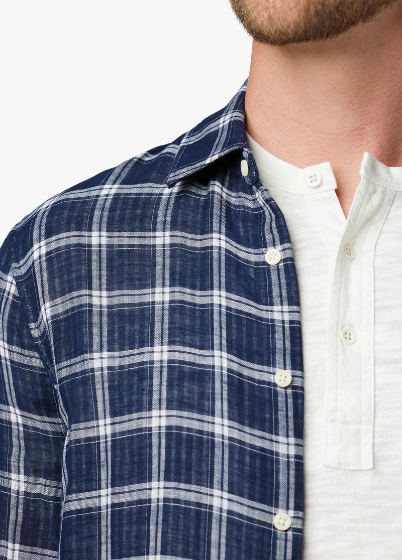 TRUE NAVY PLAID