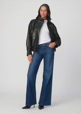 THE COHEN LEATHER BOMBER JACKET
