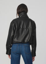 THE COHEN LEATHER BOMBER JACKET