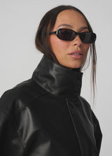 THE COHEN LEATHER BOMBER JACKET