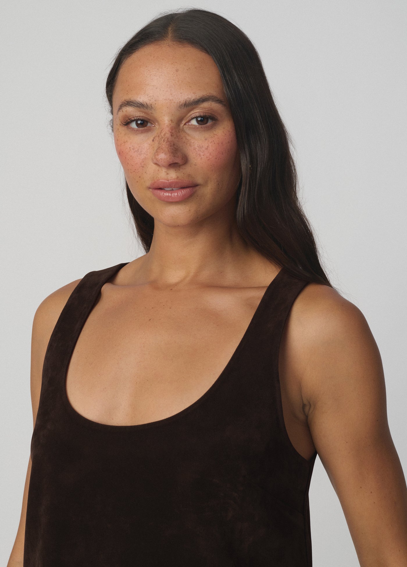THE SCOOP NECK VEGAN SUEDE MINI DRESS – Joe's® Jeans
