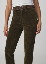 THE VEGAN SUEDE MARGOT SLIM
